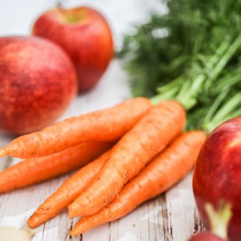 fruta verdura septiembre zanahoria manzana